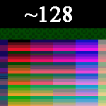 Up to 140 Colors On Screen At Once
