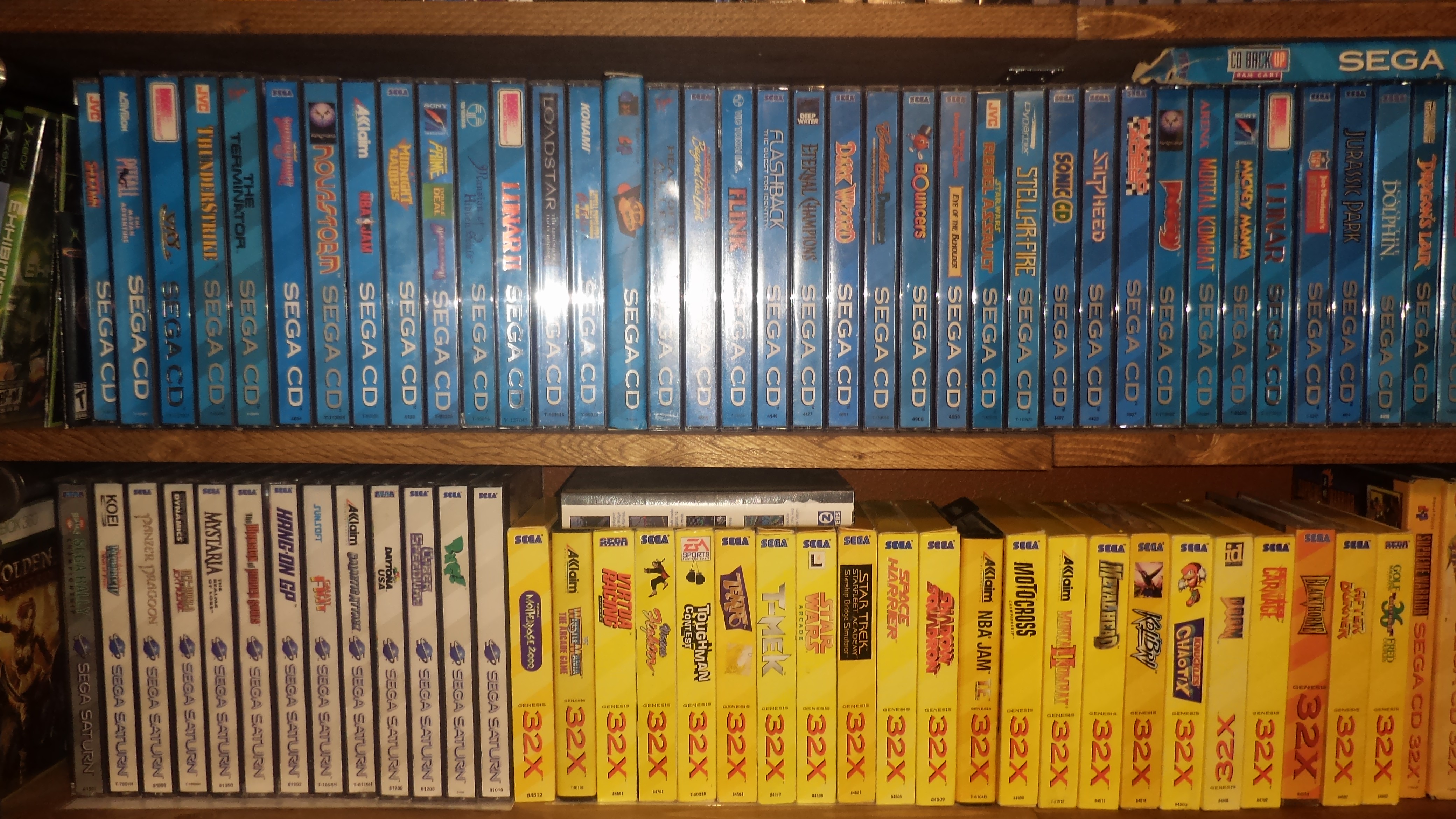 Sega CD 1993-1995, 32X, Saturn 1995